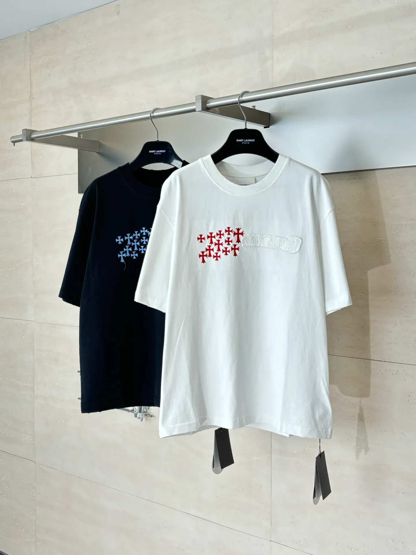 Chrome Heart T ， 、 、 ， ， Red ， ， ， 、 ， Authentic Size：S/M/L/XL